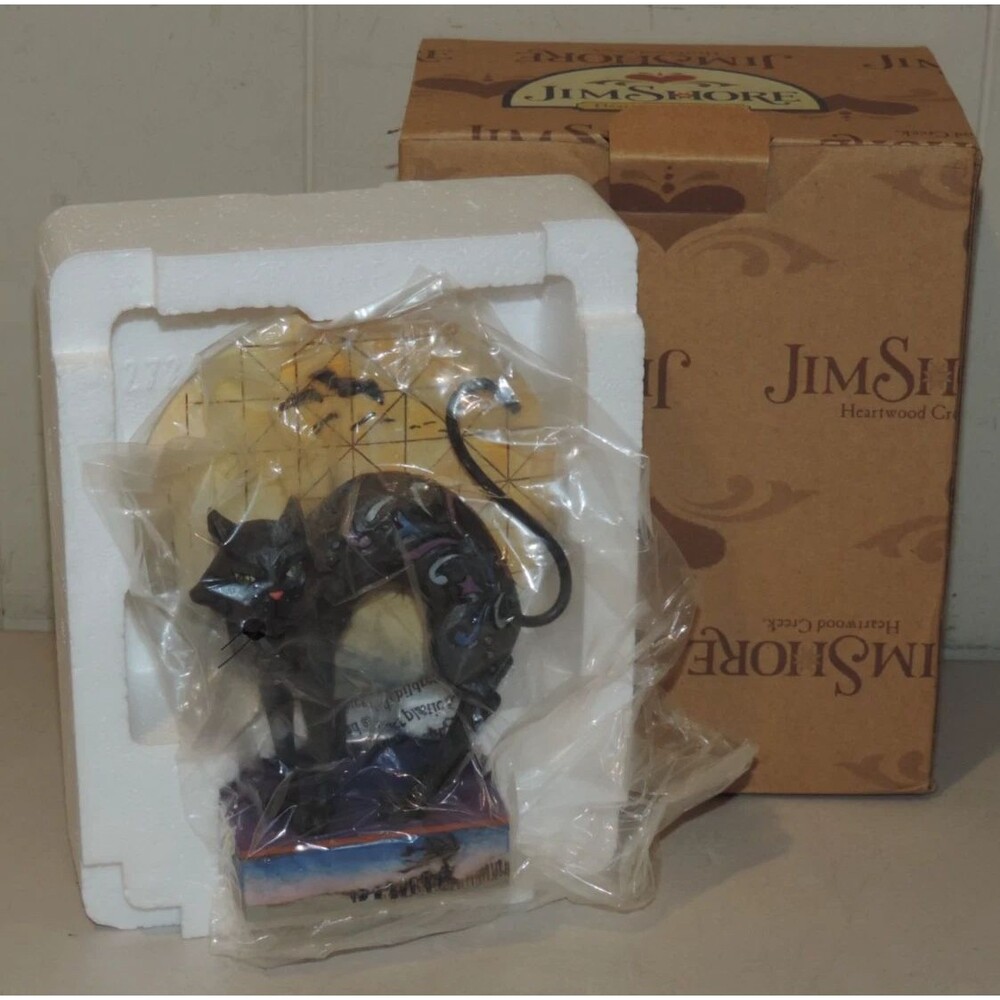 NIB JIM SHORE HALLOWEEN "BAD LUCK" FIGURINE BRAND NEW